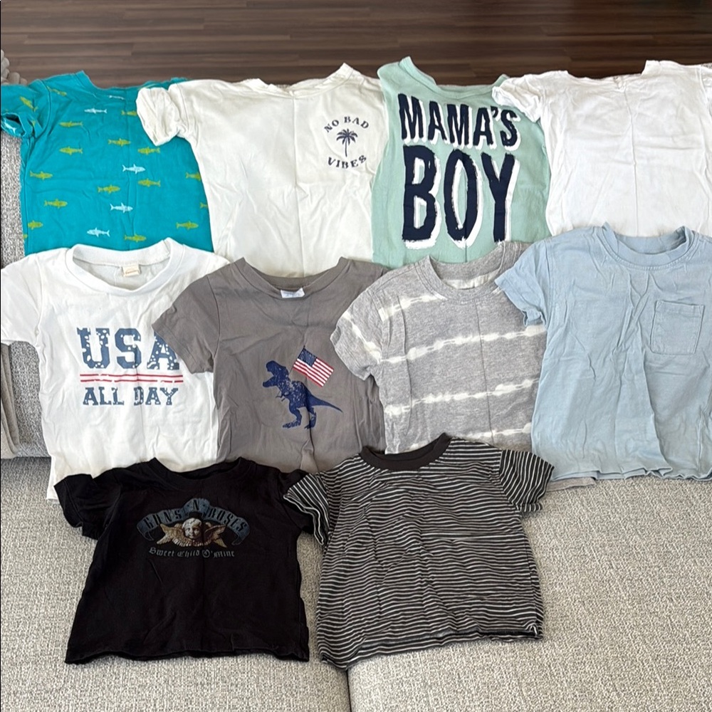 2T Assorted Boys T shirts